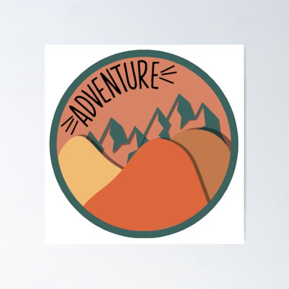 adventure Poster - KIRA.928, UNFRAMED-8x12