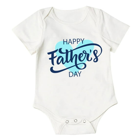 adviicd Baby Clothes Baby Bodysuit Short Sleeve Bodysuit Gift for Baby Girl Or Boy White 3-6 Months