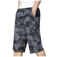 thumbnail image 1 of adviicd Biker Shorts with pockets Men's Capri Long Twill Cargo Shorts Below Knee 13 Inches Cotton Relaxed Fit Casual Multi-Pocket Mens Shorts, 1 of 5
