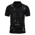 thumbnail image 1 of adviicd Black Bowling Shirts for Men Fashion Men's Big, 1 of 5