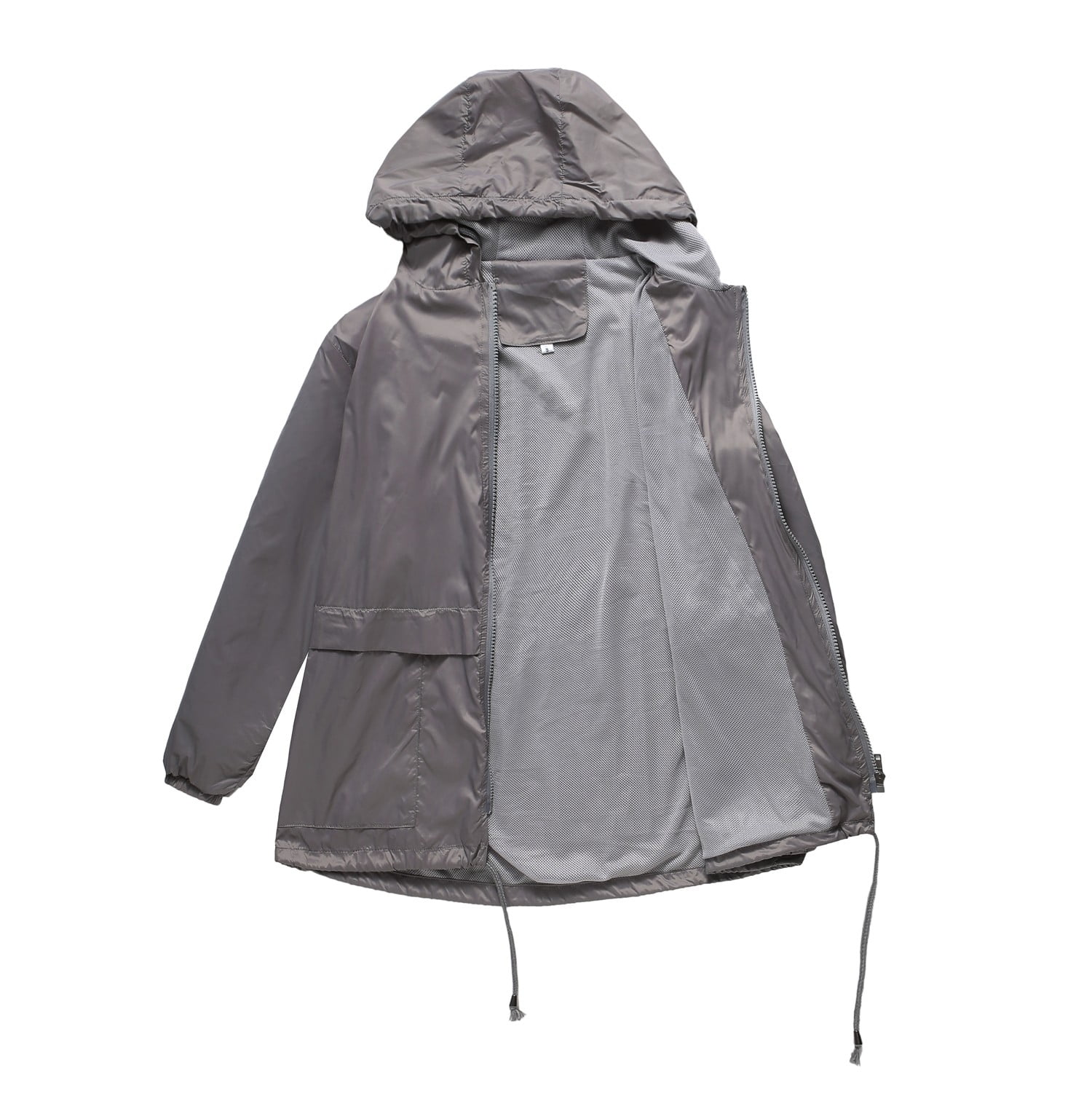 Womens mesh lined hot sale rain jacket