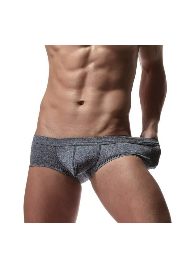 Boy Shorts Underwear Mens Briefs Men's Jockstrap Supporter Youth Breathable Cotton Underwear BU1 XL
