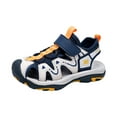 thumbnail image 1 of adviicd Boys Sandals Boys Girls Sport Water Sandals Closed-Toe Outdoor (Dark Blue,5), 1 of 9