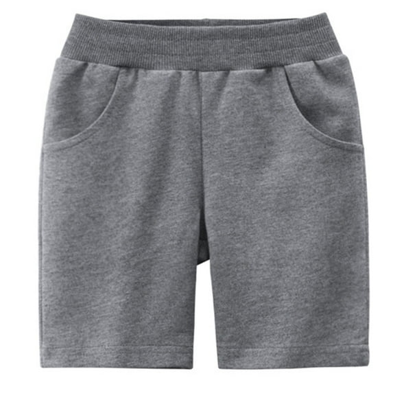 adviicd Toddler Shorts Boys Toddler Boys Basketball Shorts Boy's Summer Shorts Performance Shorts Boys Athletic Shorts (Grey,18-36Months)