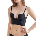 thumbnail image 1 of adviicd Bras Women's Underwire Unlined Bra Minimizers Non-Padded Bra Full Coverage Lace Mesh Sheer Plus Size Bra Black 75A, 1 of 5