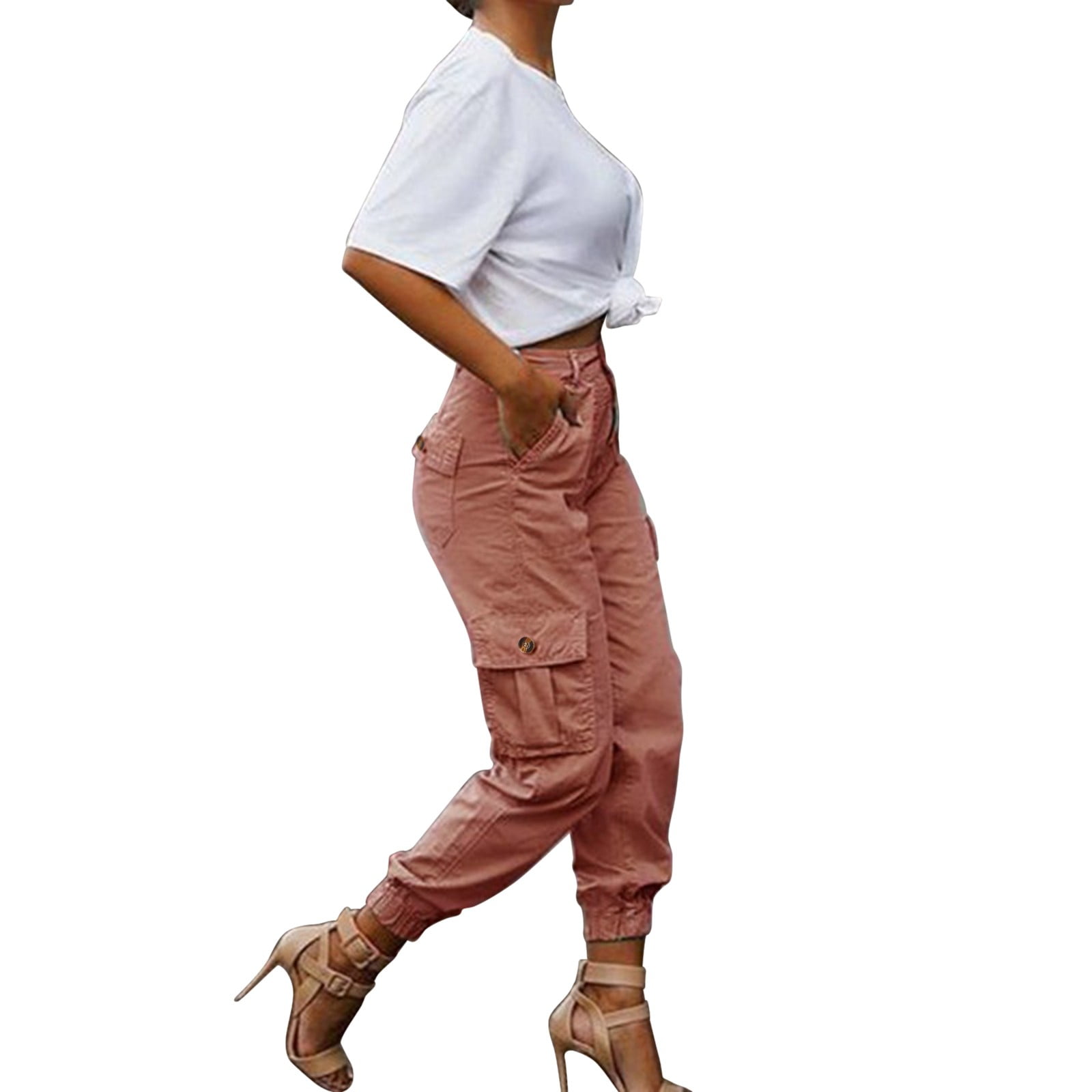 Petite cargo trousers hotsell