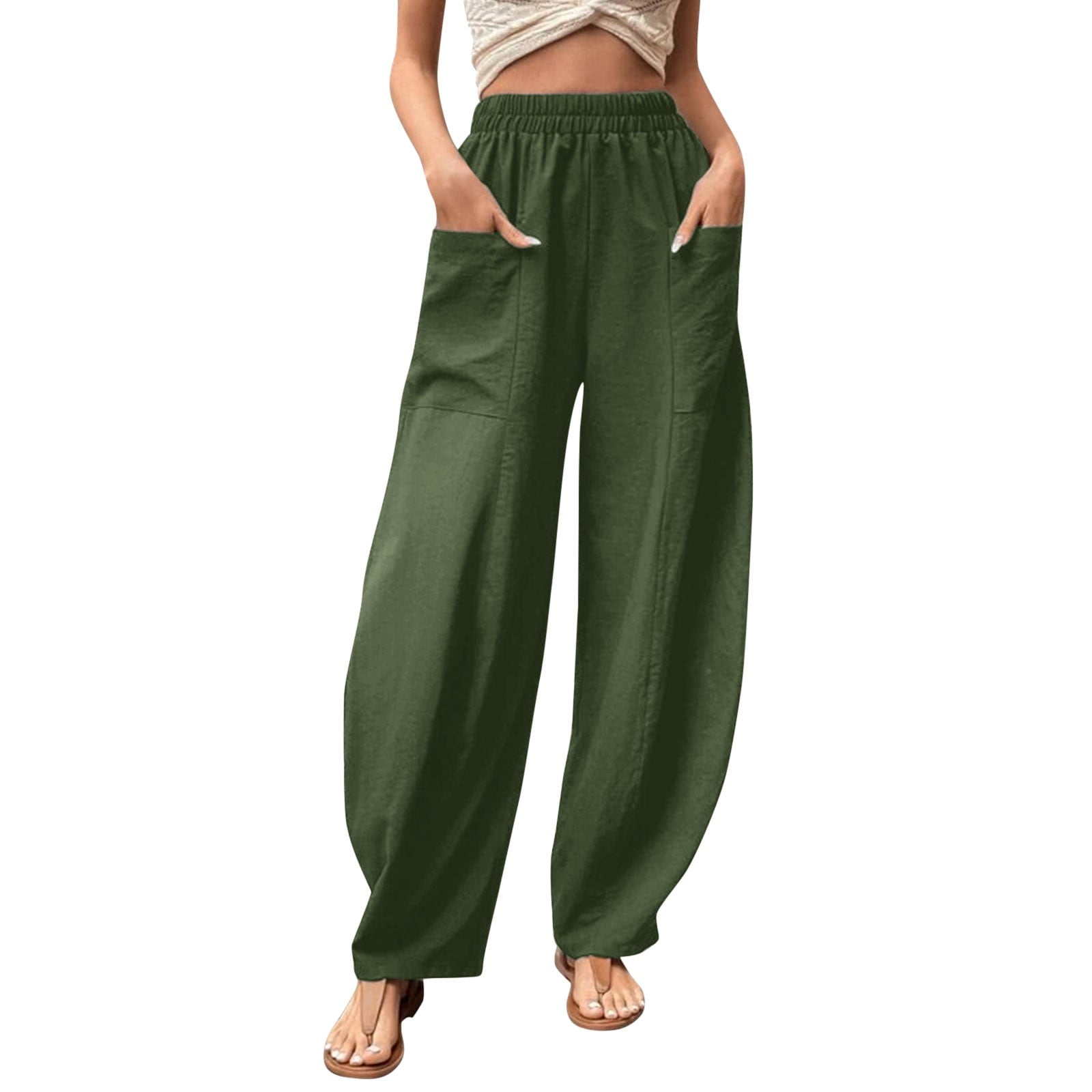 adviicd Business Casual Pants For Women Petite Work Pants Leather