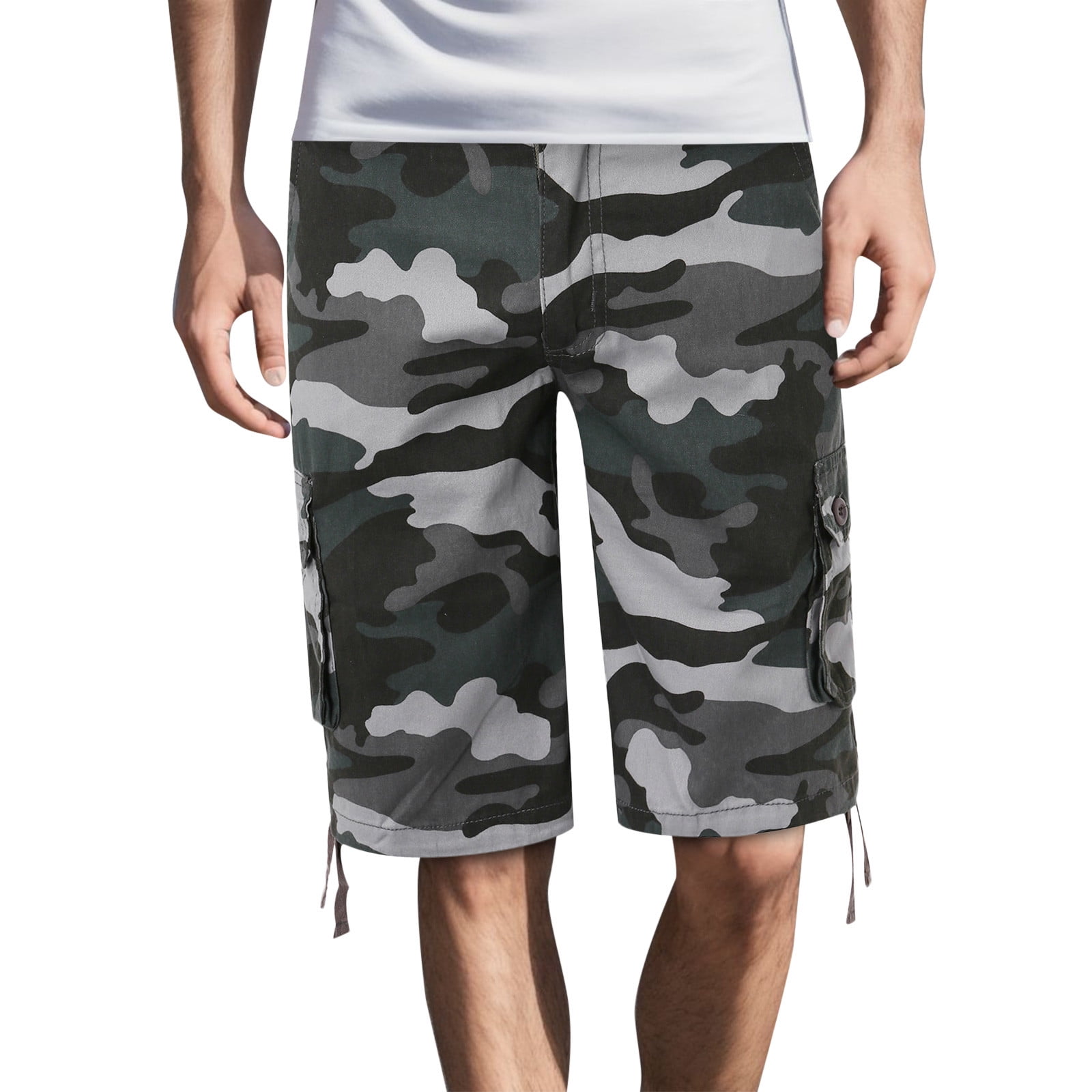 adviicd Cargo Shorts Men Cargo Shorts for Men Casual Work Shorts Fit