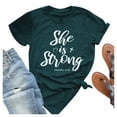 thumbnail image 1 of adviicd Casual Tops For Women Womens Lace Short Sleeve T Shirts Summer Tops Loose Casual Tee Shirt Green 3XL, 1 of 4