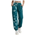 thumbnail image 1 of adviicd Christmas Sweatpants for Women Lounge Joggers Pants with Pockets Holiday Clothes (Mint Green, S), 1 of 5