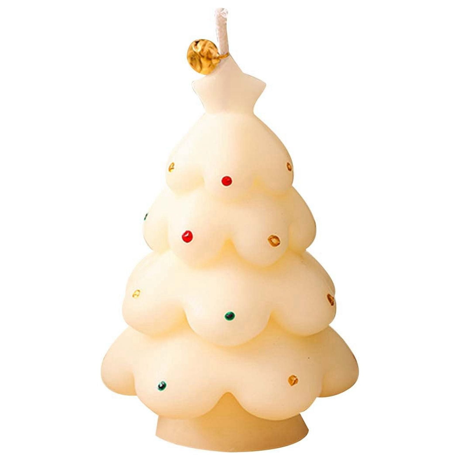 adviicd Christmas Tree Shaped Scented Candles for Home Xmas Scented