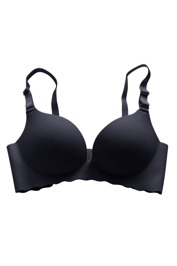 Cotton Bras for Women Women's Plus Size MagicLift Support Bra Wirefree Black 34
