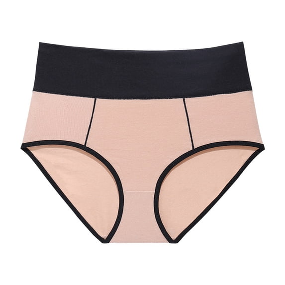 adviicd Cotton Panties Women's Ultra Soft High Waist Modal Underwear Panties Khaki XX-Large