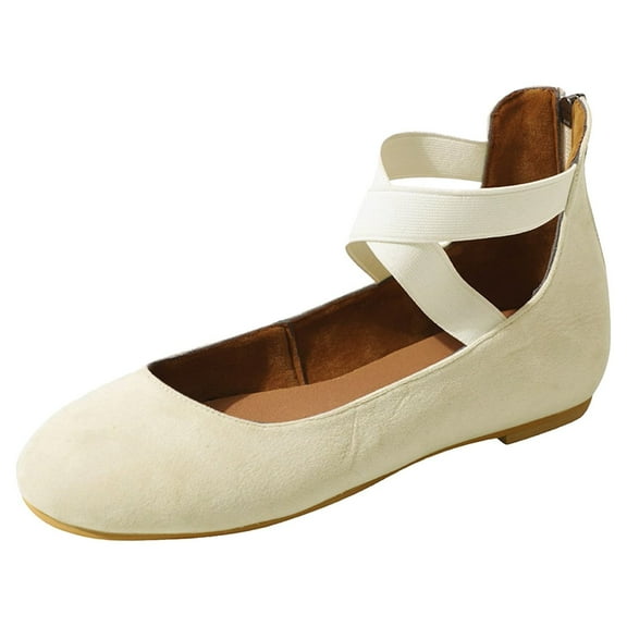 adviicd Cute Womens Flats Shoes Size 10 Fashion Causal Singles Shoes Elastic Flat Shoes Ladies Flats Shoes Women Nine