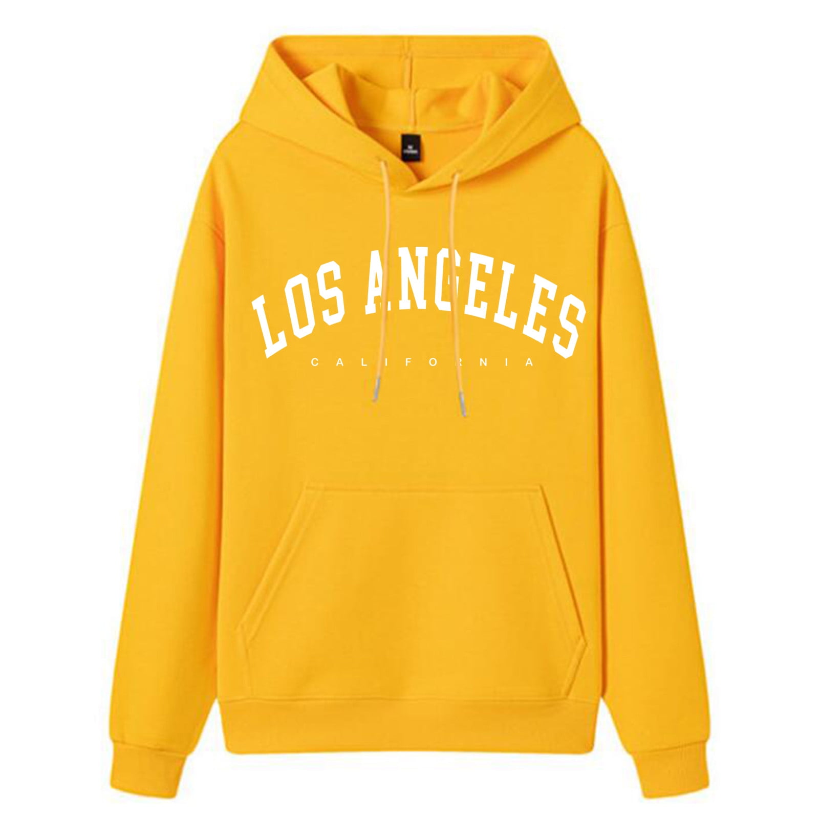 Custom discount yellow hoodie