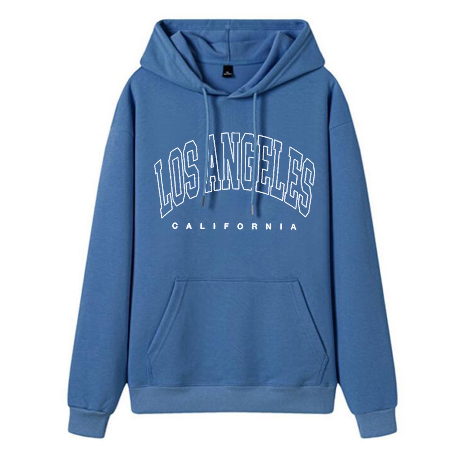 pale blue hoodie ladies