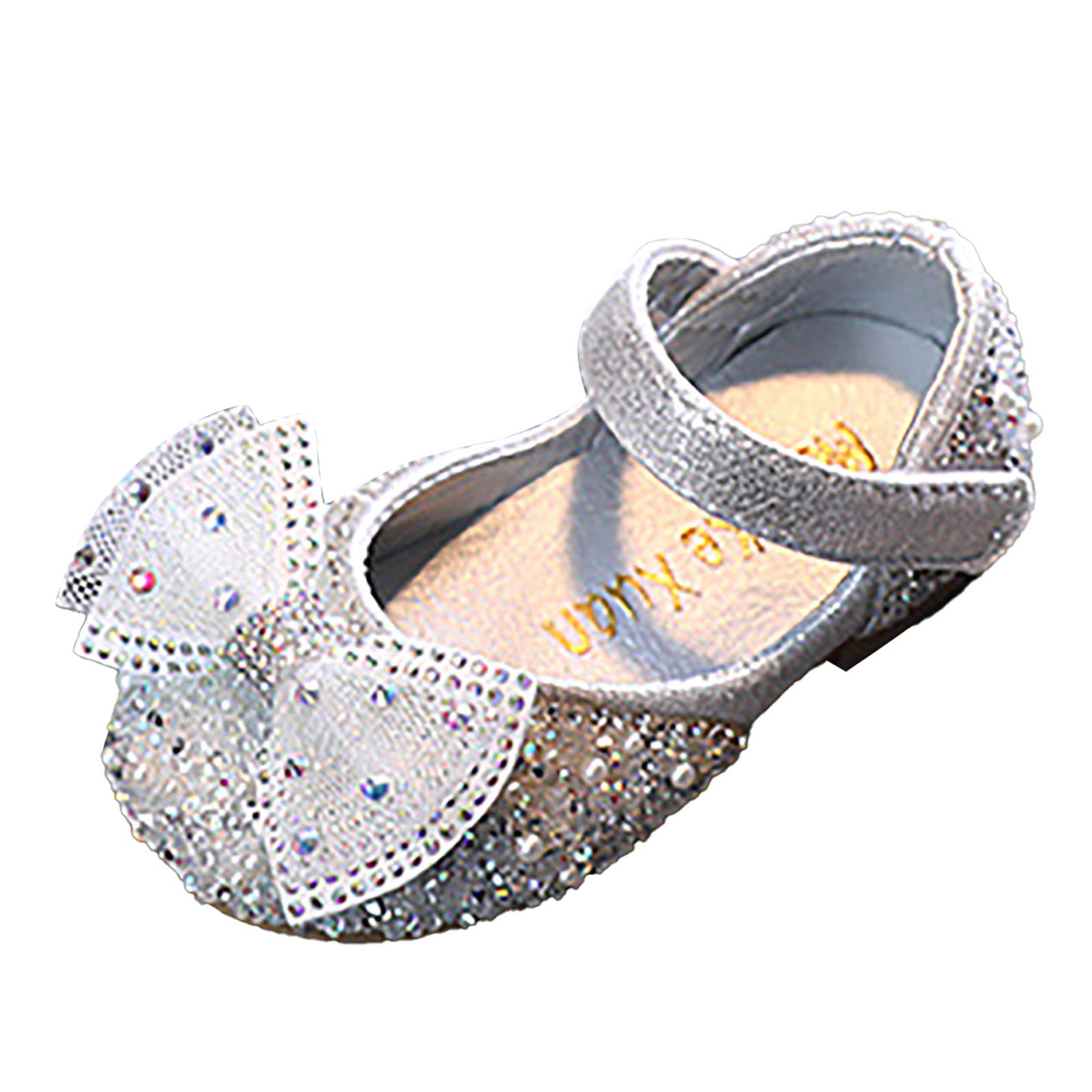 adviicd Fashion Shoes for Little Girls Girls Sandals Low Heels Dress ...