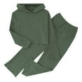 thumbnail image 1 of adviicd Girl Outfits Fall Outfits for Toddler Girls Two Piece Top and Pants Sets for Baby Girls Clothing (Green,8-9 Years), 1 of 3