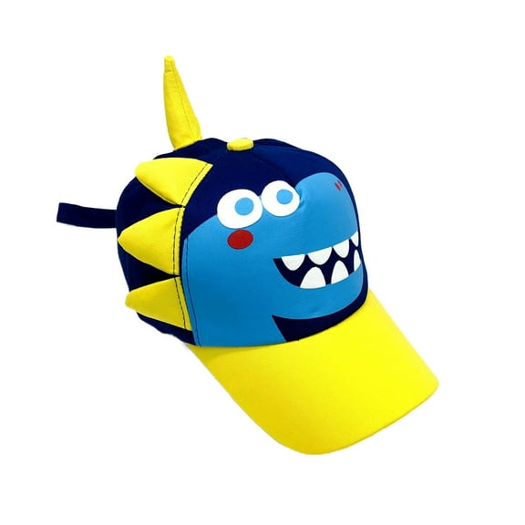 adviicd Girls Hat Kids Cute Sun Hat Adjustable Trucker Hats Toddler Ponytail Caps Spring Summer (Blue,One Size)