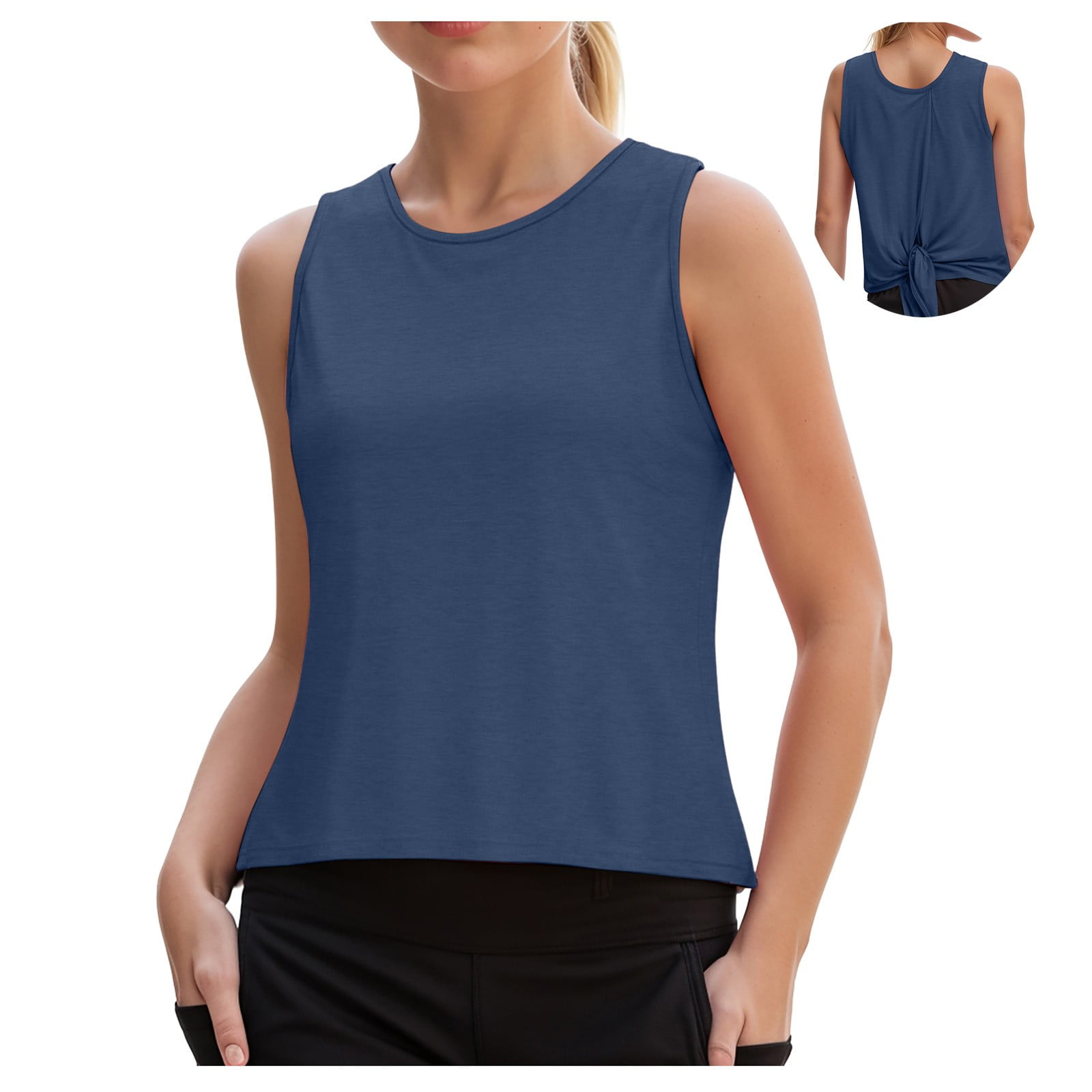 Débardeur Fille OLD NAVY Taille 5T - Bleu Marine Coton - Neuf Avec Étiquettes (NWT)