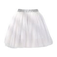 thumbnail image 1 of adviicd Girls skirts Neutral Baby Clothes Girl Full Ankle Length Elastic Pleated Retro Maxi Chiffon Long Skirt White 2-3 Years, 1 of 3
