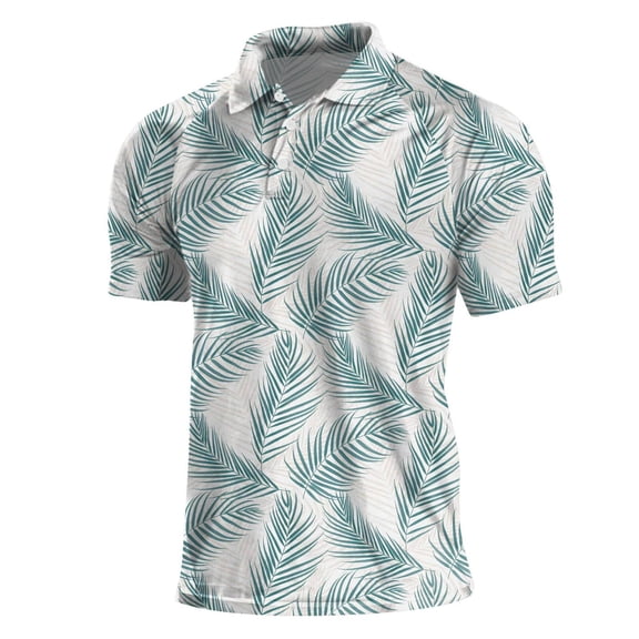 adviicd Golf Polo Shirts for Men Mens Polo Shirts Moisture Wicking Dry Fit Performance Mens Golf Shirt Regular Fit Fashion Short Sleeve Polo (Light Green,XXXL)