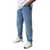 adviicd Jeans for Men Big And Tall Men's Slim Fit Skinny Comfy Denim ...