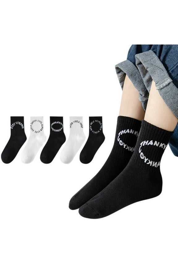 Kid Socks Unisex Little Kids Youth Boys Girls Soft Cotton Crew Dress Socks Seamless Toe (White,12-16 Years)
