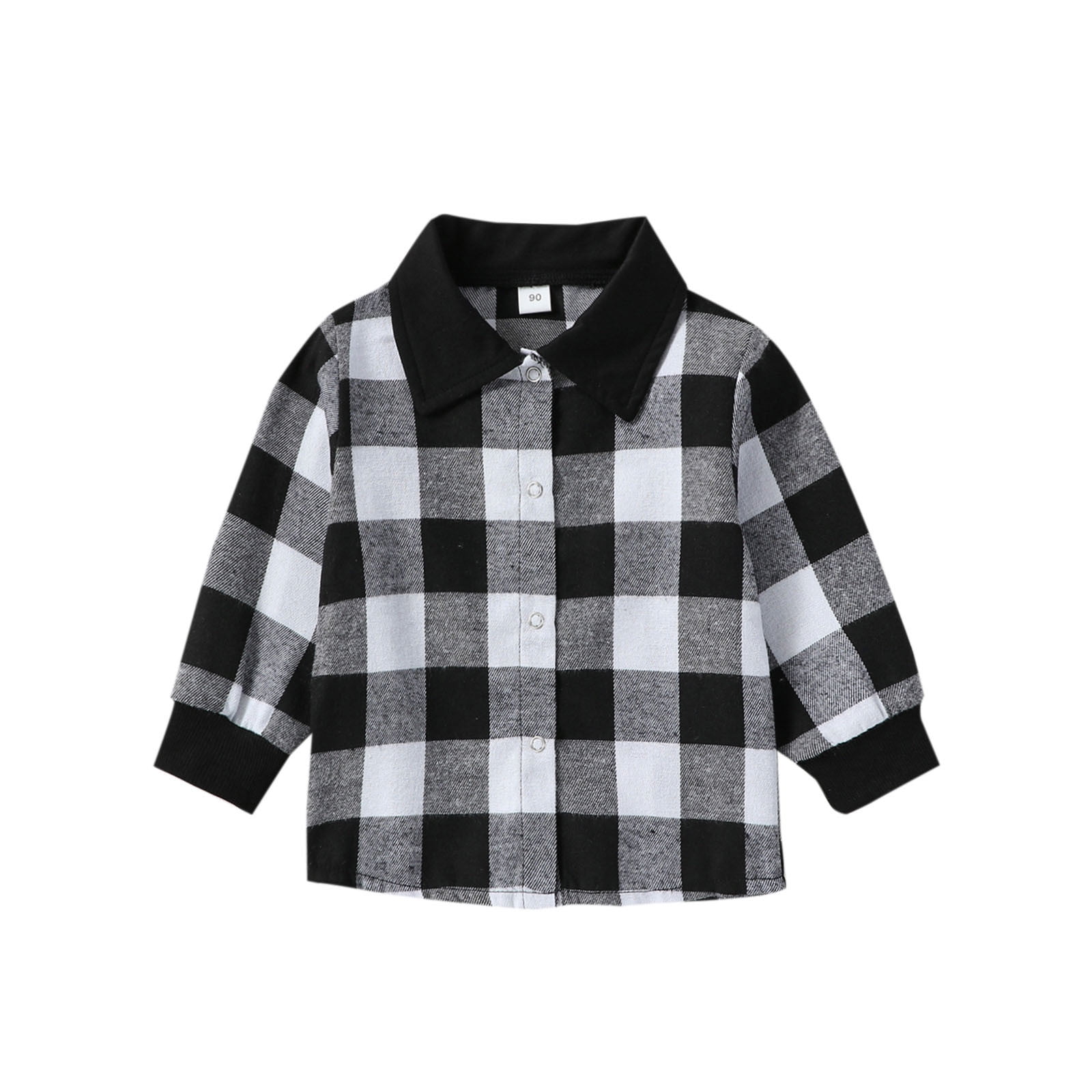 adviicd Kids Flannel Shirts for Boys Boy's Flannel Plaid Shirt - Long ...