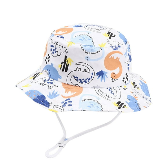 adviicd Kids Sun Hat UV Protection Summer Beach Play Hats Wide Brim Neck Flap for Girls Boys (D,One Size)