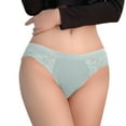thumbnail image 1 of adviicd Lingeries for Women Women's Perfectly Yours Classic Cotton Brief Panty Green X-Large, 1 of 5
