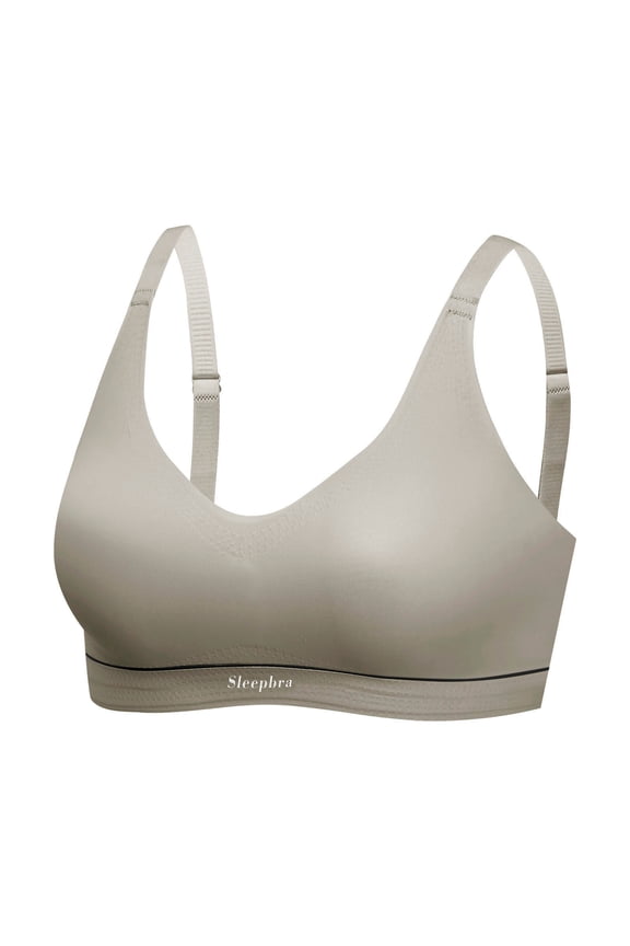 Long Sports Bras for Women Women's SmoothTec ComfortFlex Fit Wirefree Bra Grey Medium