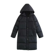 adviicd Maternity down Winter Jacket Long Coat Buttons Outwear Solid Warm Winter Jacket Jackets for Women