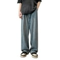 thumbnail image 1 of adviicd Men Jeans Sports Pants Fit Black Jeans For Men Blue 2XL, 1 of 5