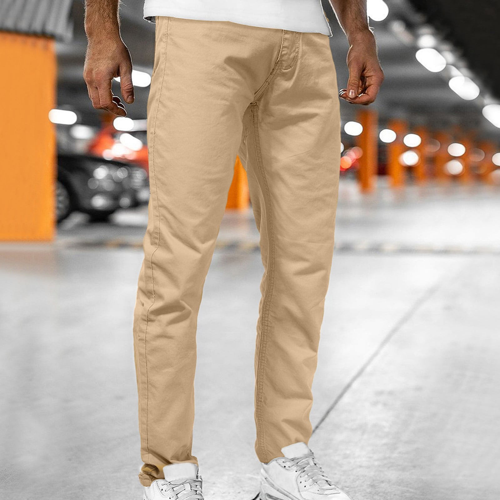 adviicd Men Pants Cargo Boys Jeans Men's Stretchable Basic