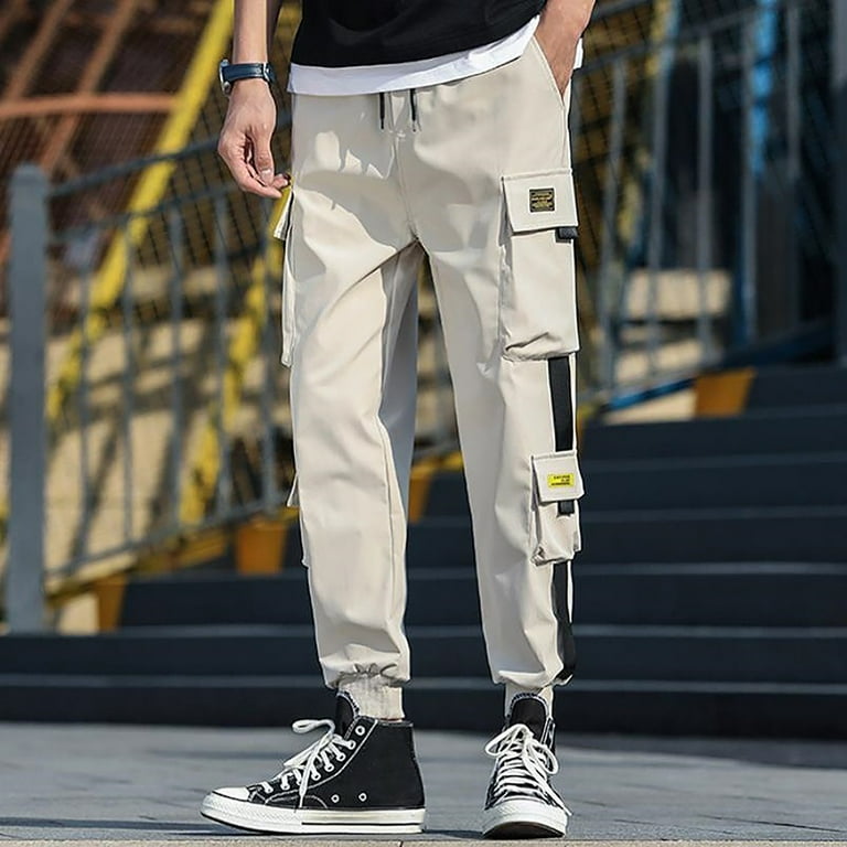 Slim cargo work pants deals