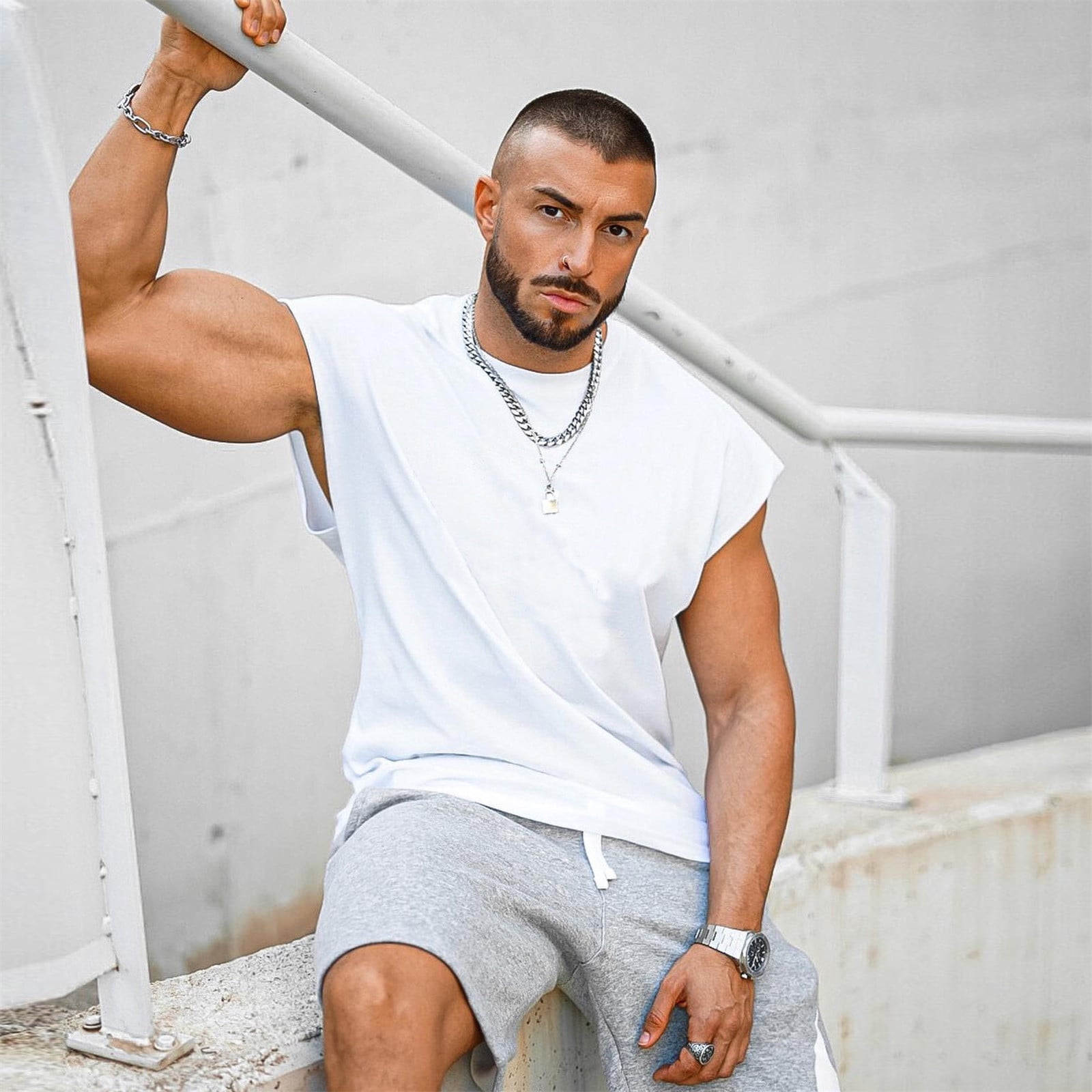 adviicd Men Tops Long Sleeve Black Tank Top Men Men's Casual adviicd Men Tops Long Sleeve Black Tank Top Men Men's Casual