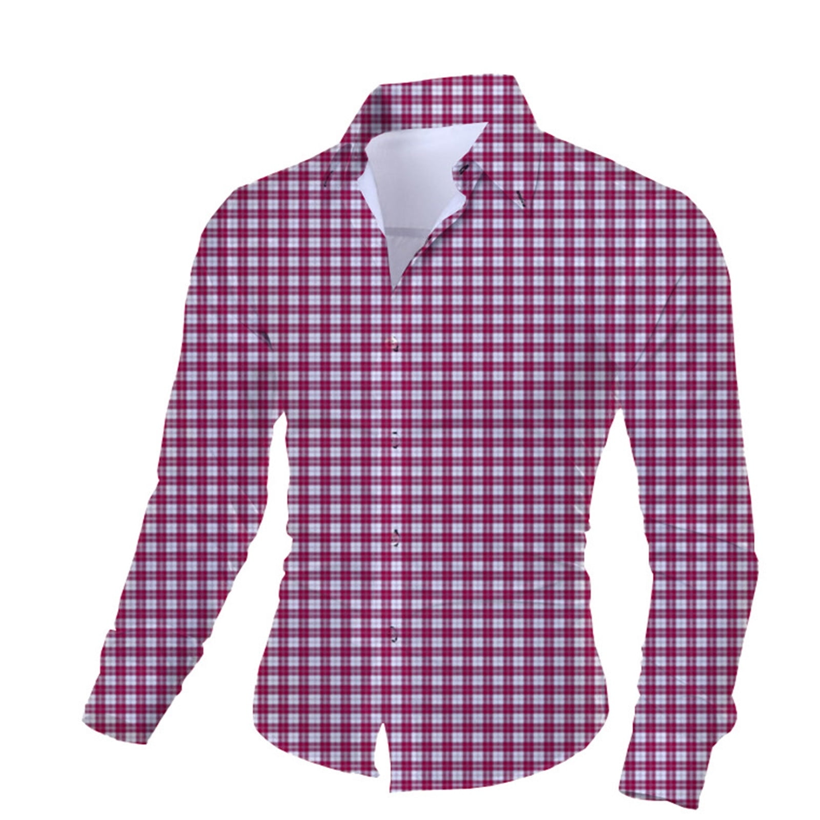 adviicd Men's Business Shirt Long Sleeve Button Down Shirts Mens Shirts ...