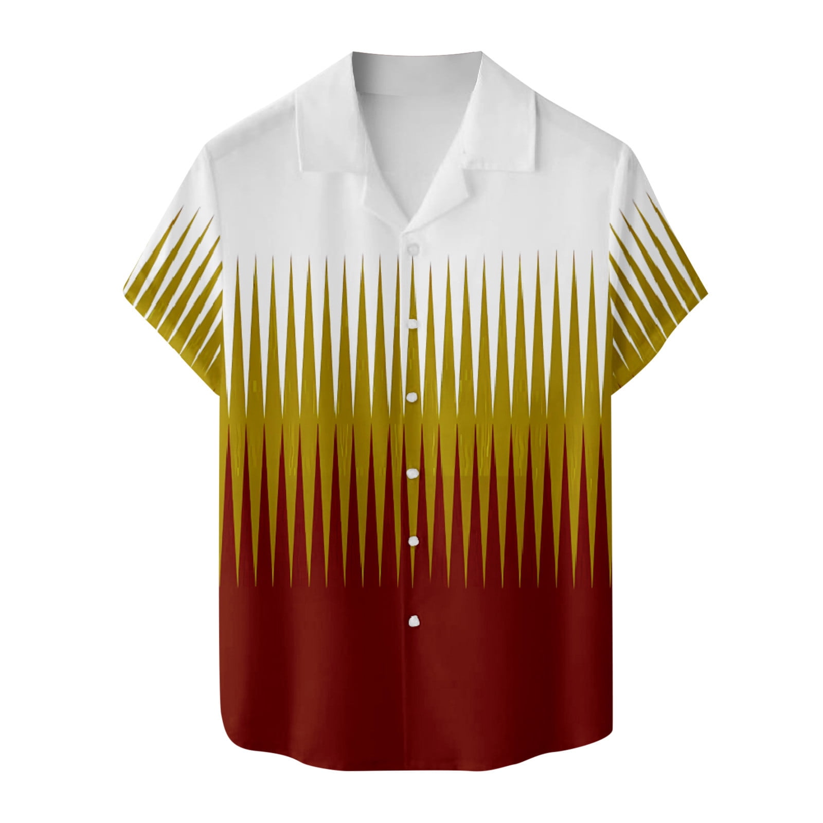 adviicd Mens Dress Shirts Men's Short Sleeve Wrinkle Free Shirt Button ...
