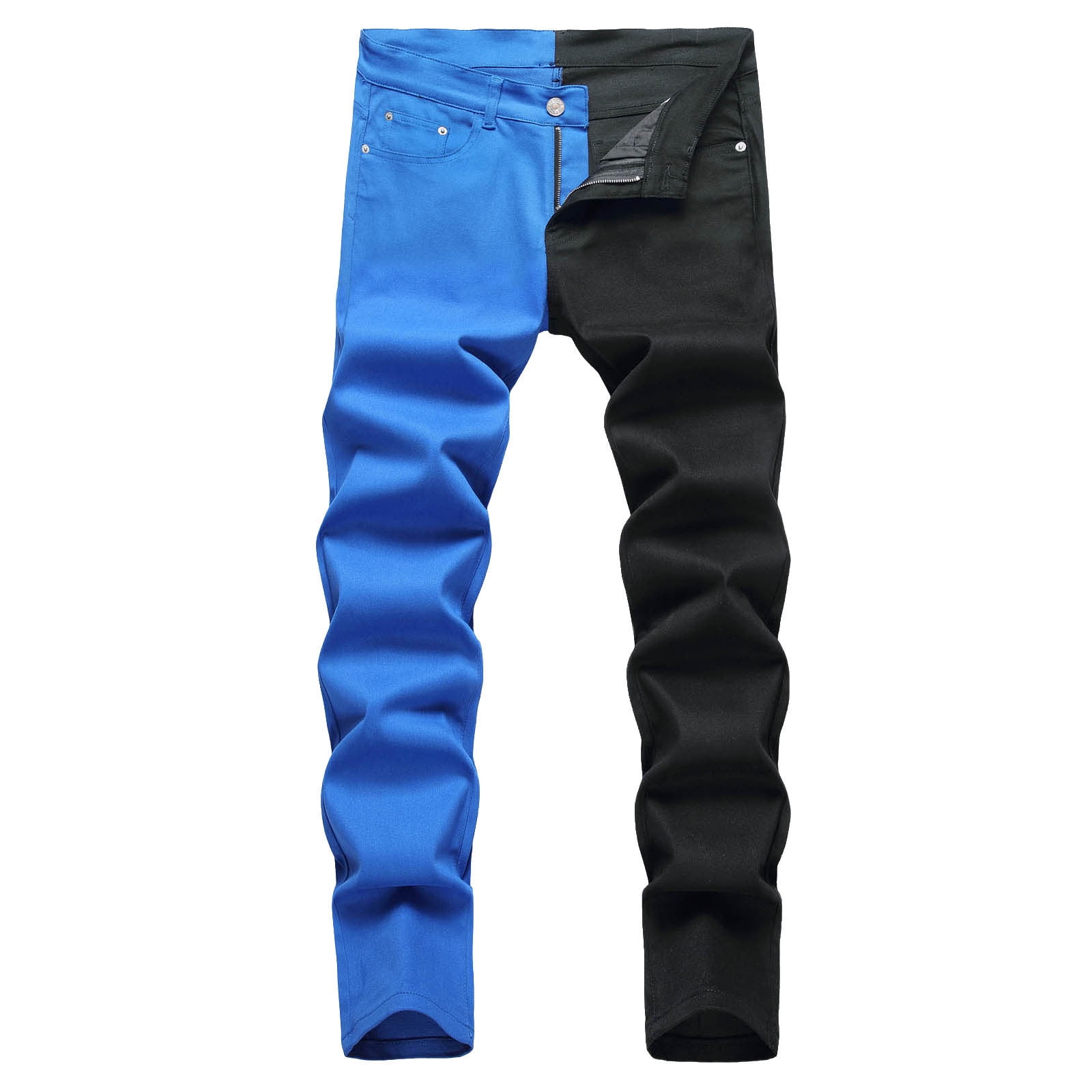 adviicd Mens Jeans Slim Fit Men's Slim Fit Jeans Stretch Destroyed ...