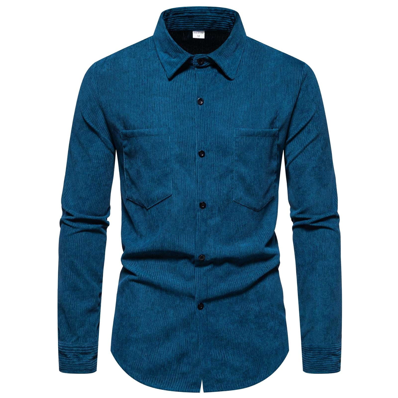 adviicd Mens Long Sleeve Shirt Shirt Button Down Summer Beach Tops Button Up Shirt Men Stylish