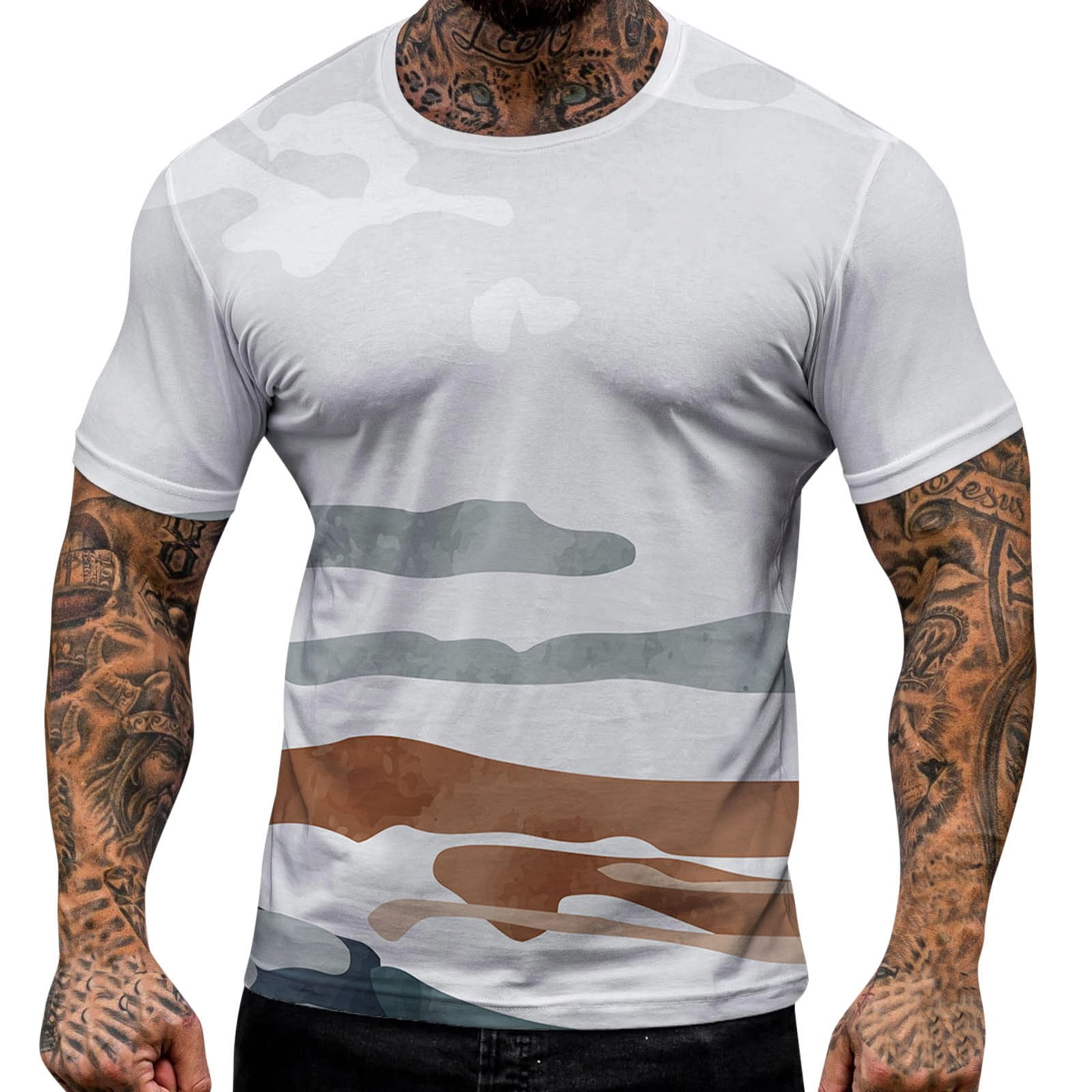 adviicd Mens Long Sleeve T Shirts Mens Running Tee Shirts Mens Spring