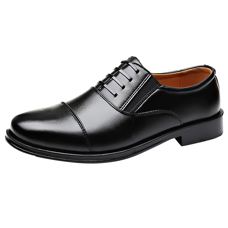 Men\'s Oxford Black Shoes Dress Shoes Men\'s Lightweight lace-up Fashion Shoes Men main image 3