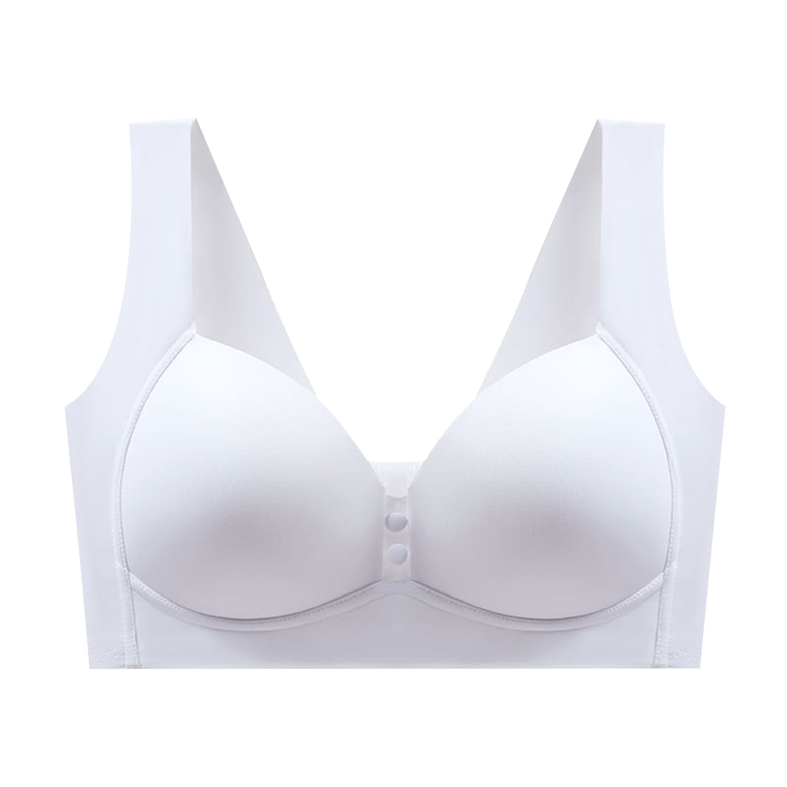  ANMUR Ultra Thin Strapless Bras for Women with Sagging Breasts  Invisible Bandeau Bra Soft Underwire Tube Top Bralettes (Color : White,  Size : 95/42C) : Clothing, Shoes & Jewelry
