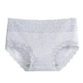 thumbnail image 1 of adviicd Panties for Women Women's High Waisted Cotton Underwear Soft Breathable Full Coverage Stretch Briefs Ladies Panties Clear XX-Large, 1 of 3