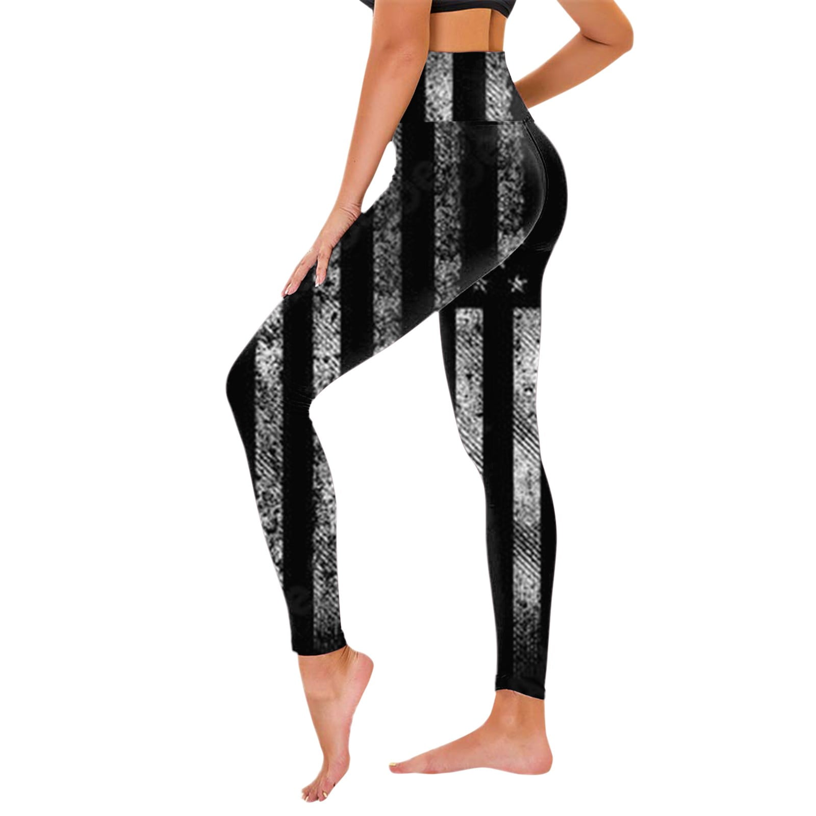 adviicd Petite Yoga Pants For Women Wide Leg Yoga Pants For Women High  Waisted Pattern Leggings for Women - Buttery Soft Tummy Control Printed  Pants for Workout Yoga Black L 