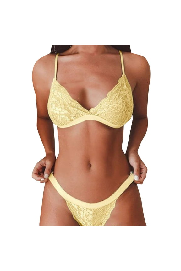 Plus Size Bras Women's Cloud 11 Super Soft Underwire Lift Convertible T-Shirt Bra Yellow X-Large