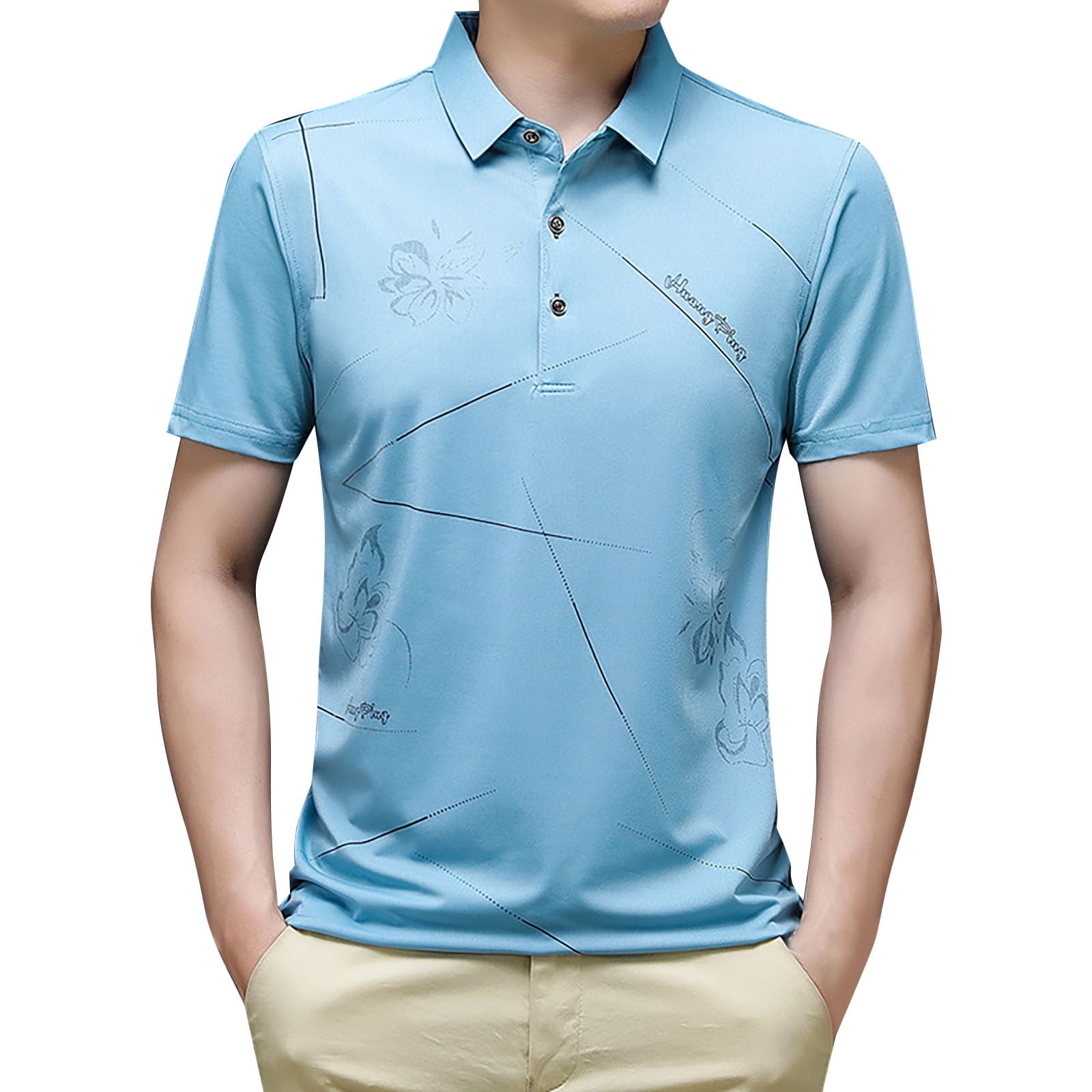 adviicd Polo Shirts for Men Men