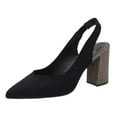 thumbnail image 1 of adviicd Pumps Shoes Women Thick Pointed Shoes Mouth Heel Heel And Shallow Spring Work Hot Heels for Women, 1 of 5
