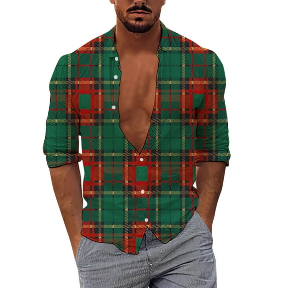 adviicd Shirts For Men Men's Archer Thermal Lined Flannel Shirt Jacket B L